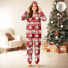 Custom Dog Photo May Your Christmas Be Furry And Bright Onesie Pajamas HO82 900396