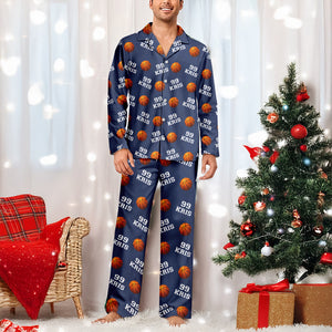 Personalized Custom Name And Number Pajamas For Basket Ball Lover TH10 894953