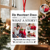 Custom Photo The Sweetheart Times Acrylic Ornament Christmas Gift For Couples HO82 894852