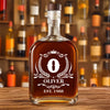 Custom Name Whiskey Bottle Gift For Dad, Husband CH07 896018