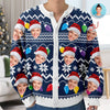 Custom Funny Photo Xmas Leds Cardigan Gift For Family HO82 900268