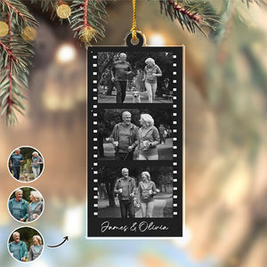 Custom Photo Couple Strip Acrylic Ornament Couple Gift HA75 897582