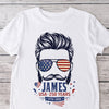 Custom Name Mom Dad USA 250th Anniversary Matching Patriotic Parents Shirt CH07 910656