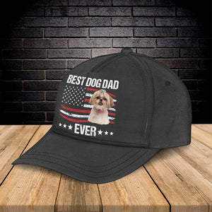 Custom Photo Best Dog Dad Ever Classic Cap TH10 892927
