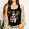Custom Vintage Photo Senior Mom EST. 2027 Tank Top - Personalized Class of 2027 Gift, Proud Family Gift HO82 903316