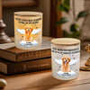 Custom Photo Forever In My Heart Memorial Glass Jar With LED Candle LM32 893503