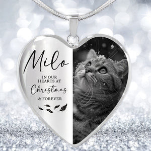 Custom Photo Always In Our Hearts At And Forever Memorial Necklace LM32 897505