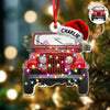 Custom Car Photo Acrylic Ornament For Christmas TH10 894439