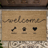 Personalized Welcome Doormat Gift For Pet Lovers TH10 896929
