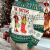 Custom Photo Christmas Socks Funny Family Friends Ugly Sweater HO82 900140