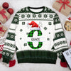 Custom Name Initial Letter Christmas Ugly Sweater Gift For Family CH07 899756