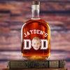 Custom Kid Photo Dad Whiskey Bottle Dad Gift CH07 895998