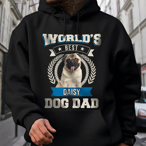 Custom Photo World's Best Dog Dad Dark Shirt CH07 896026
