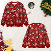 Custom Photo Best Dog Dad Mom Ever Family Cardigan CH07 899572