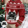 This Is How I Roll - Personalized Photo Car Ugly Sweater HO82 900576