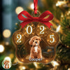 Custom Dog Photo Christmas 2025 Acrylic Ornament Christmas HO82 894750