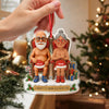Custom Name I Want To Grow With You, Personalized Funny Couple 2D Acrylic Ornament HO82 900280
