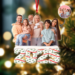 Custom Photo Acrylic Ornament Personalized Christmas Gifts For Family HA75 897868