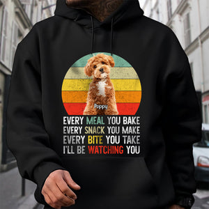 Custom Photo Every Snack You Make Funny Dark Shirt For Dog Lovers HO82 894234
