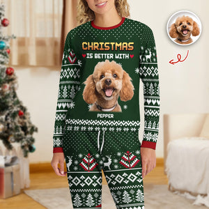 Christmas Better - Personalized Sleepwear For Dog Cat Lovers LM32 895575