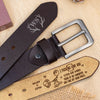 Custom Couple Name I F*cking Love You Funny Belt Naughty Valentine Gift CH07 910100