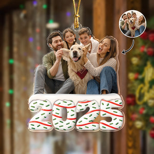 Custom Photo Acrylic Ornament Personalized Christmas Gifts For Family HA75 897868