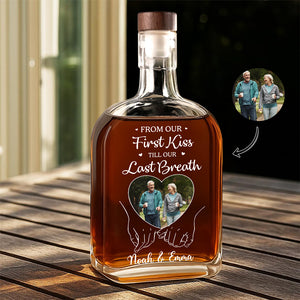 Custom Photo You & Me We Got This Whiskey Bottle Couple Gift HA75 898168