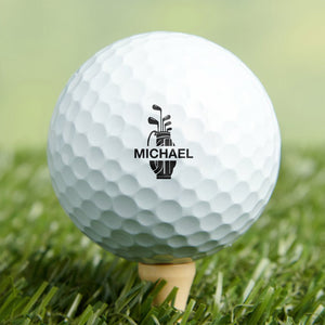 Custom Name Golf Ball Stamp Gift For Golfer, Golf Lovers CH07 895654