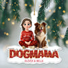 Personalized Dog Dad Dog Mom Acrylic Ornament TH10 896443