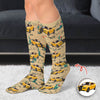 Custom Car Photo Retro Route 66 Socks Gift For Car Lover CH07 899938
