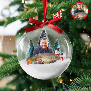 Custom Fishing Photo - Personalized 3D Ball Ornament Christmas Gift For Fishing Lovers CH07 899794
