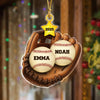 Custom Baseball Family Name Acrylic Ornament TH10 896473
