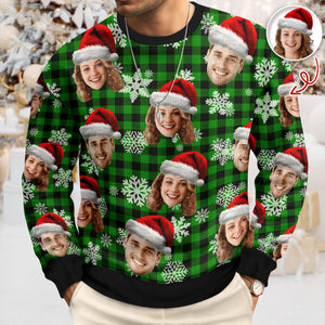 Custom Funny Family Face Ugly Sweater Christmas Gift HA75 897078