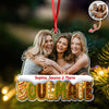 Custom Funny Photo Bestie Photo Christmas Cake Cookie Acrylic Ornament LM32 895939