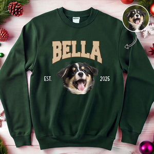 Custom Dog Photo And Name Sweatshirt For Dog Lover TH10 896885