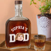 Custom Kid Photo Dad Whiskey Bottle Dad Gift CH07 895998