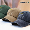 This Daddy Belongs To Us Personalized Washed Denim Baseball Cap HA75 897202