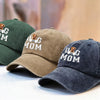 Custom Photo Dog Dad We Sniff Together, We Stick Together Washed Denim Baseball Cap HO82 893896