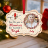 Custom Photo Memories Too Beautiful To Forget Wood Ornament LM32 895557