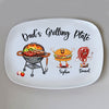 Daddy's Grilling Plate Platter Personalized Father's Day Gifts Grill Gifts CH07 895932