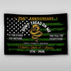 USA 250th Anniversary House Flag – Don’t Tread On Me Patriotic Design LM32 897743