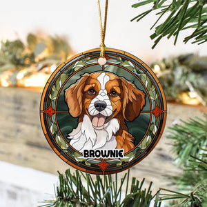 Personalized Dog Portrait Art Ceramic Ornament Gift For Dog Lovers TH10 896419