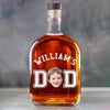 Custom Kid Photo Dad Whiskey Bottle Dad Gift CH07 895998