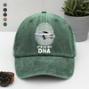 Custom Photo Car Is My DNA Washed Denim Baseball Cap CH07 896568