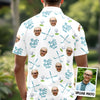 Custom Photo Best Golfer Ever Polo Shirt For Golf Lover TH10 898175