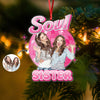 Custom Photo Bestie Forever Acrylic Ornament CH07 896582