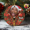 Santa Claus Ceramic Ornament Holiday Decoration Personalized Gift For Family HO82 894648