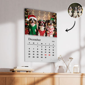 Dog Calendar 2026 Wall Calendar Custom Dog Photo Funny Style Wall Calendar CH07 895382