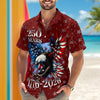 Personalized 250th Anniversary Eagle Patriotic American Hawaiian Shirts CH07 910526
