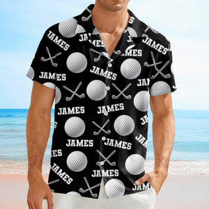 Custom Name Hawaii Shirt Gift for Golf Lovers TH10 898199